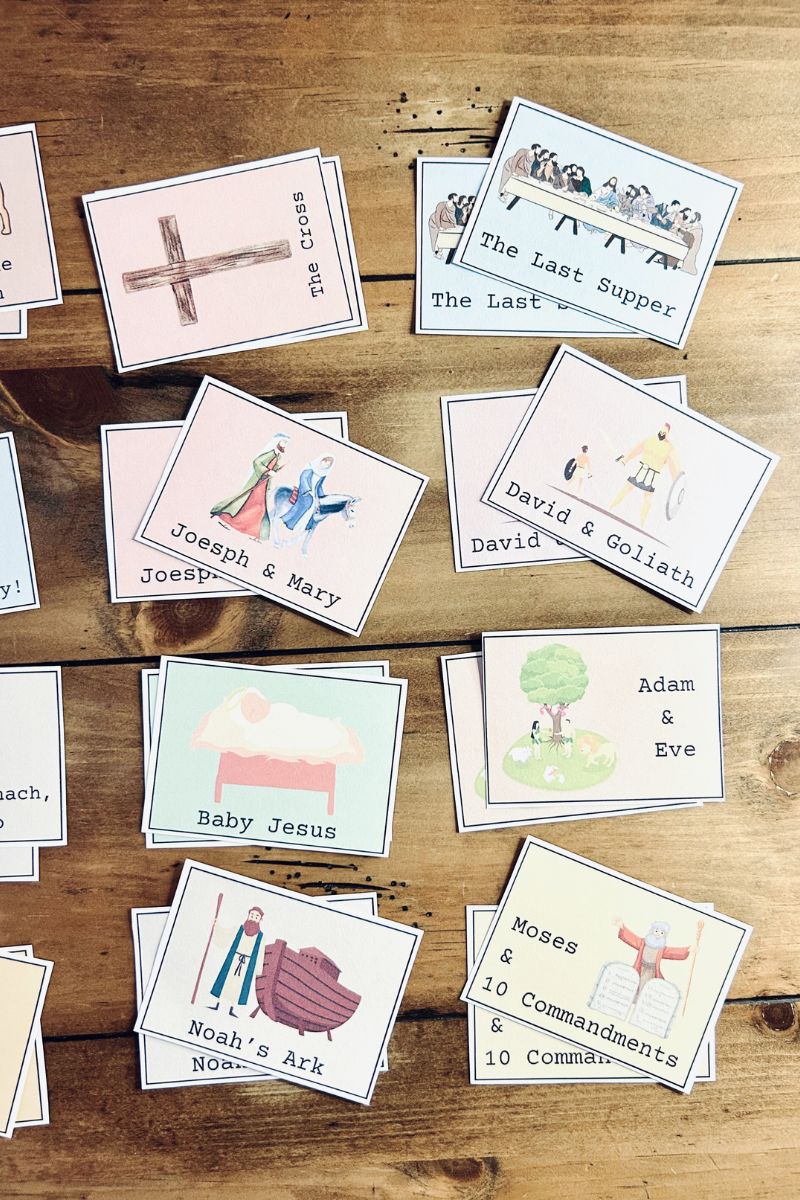 Bible Character memory game